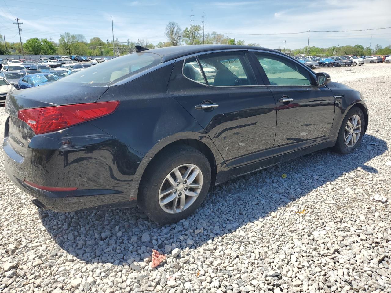 2013 Kia Optima Lx vin: 5XXGM4A75DG245502