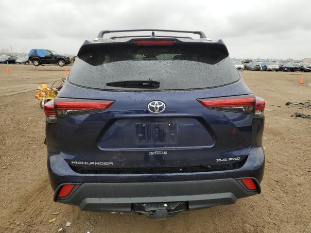 2022 Toyota Highlander Xle VIN: 5TDHZRBH4NS596735 Lot: 51104064