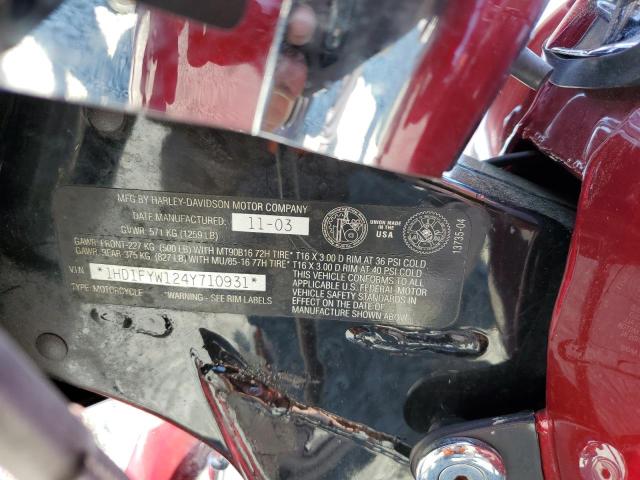 2004 HARLEY-DAVIDSON FLHRSI 1HD1FYW124Y710931