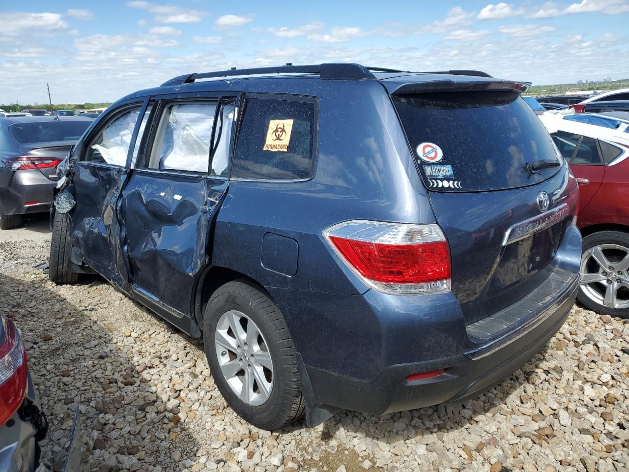 2013 Toyota Highlander Base vin: 5TDZK3EH5DS111681