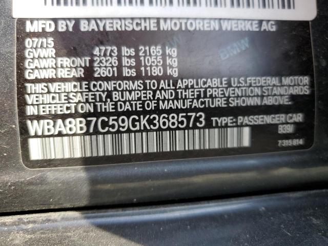 2016 BMW 340 XI - WBA8B7C59GK368573