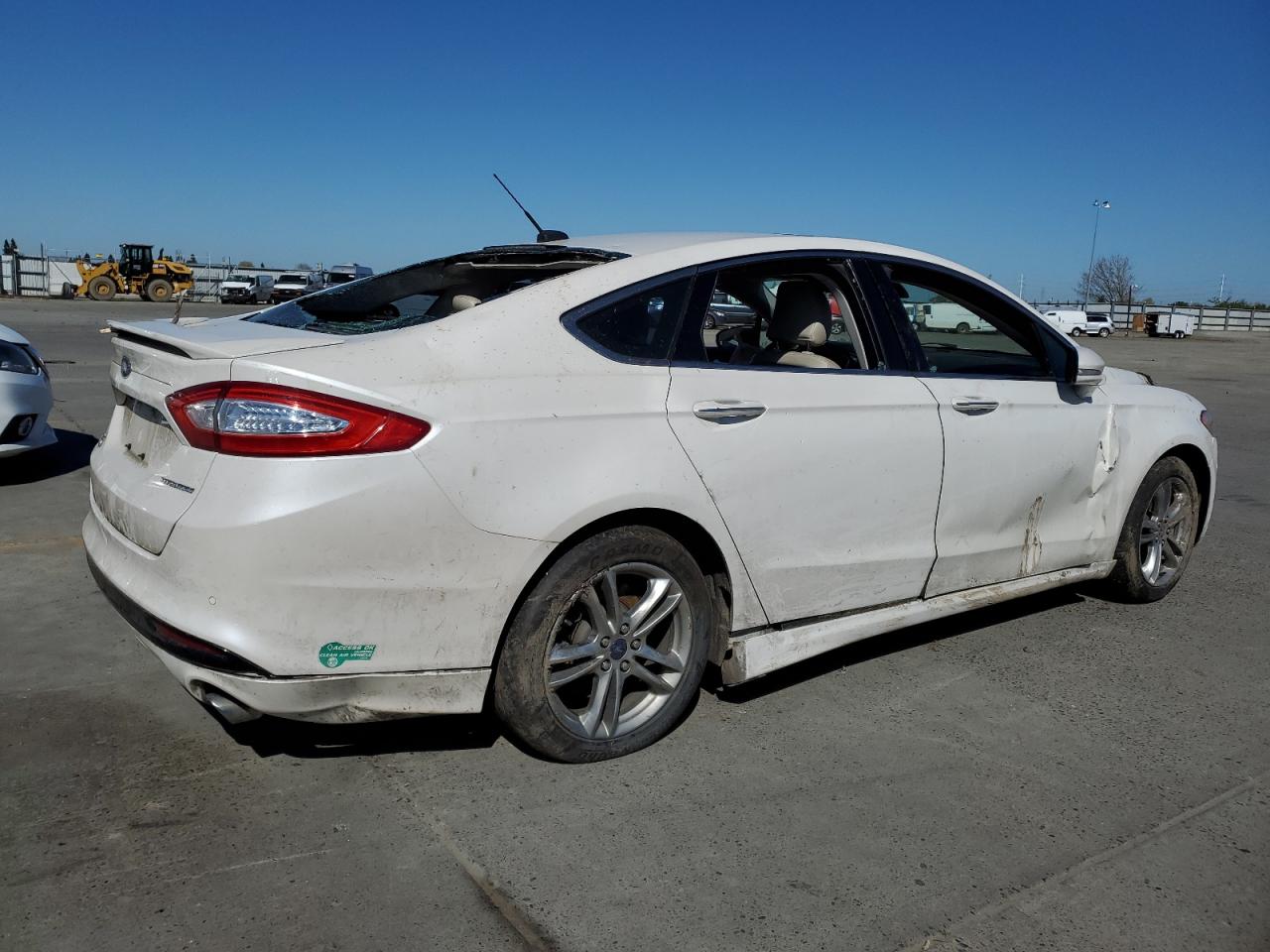 Lot #2535820778 2015 FORD FUSION TIT