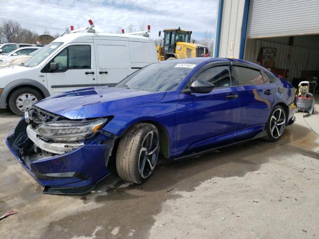 2018 Honda Accord Sport VIN: 1HGCV1F38JA253344 Lot: 52622443