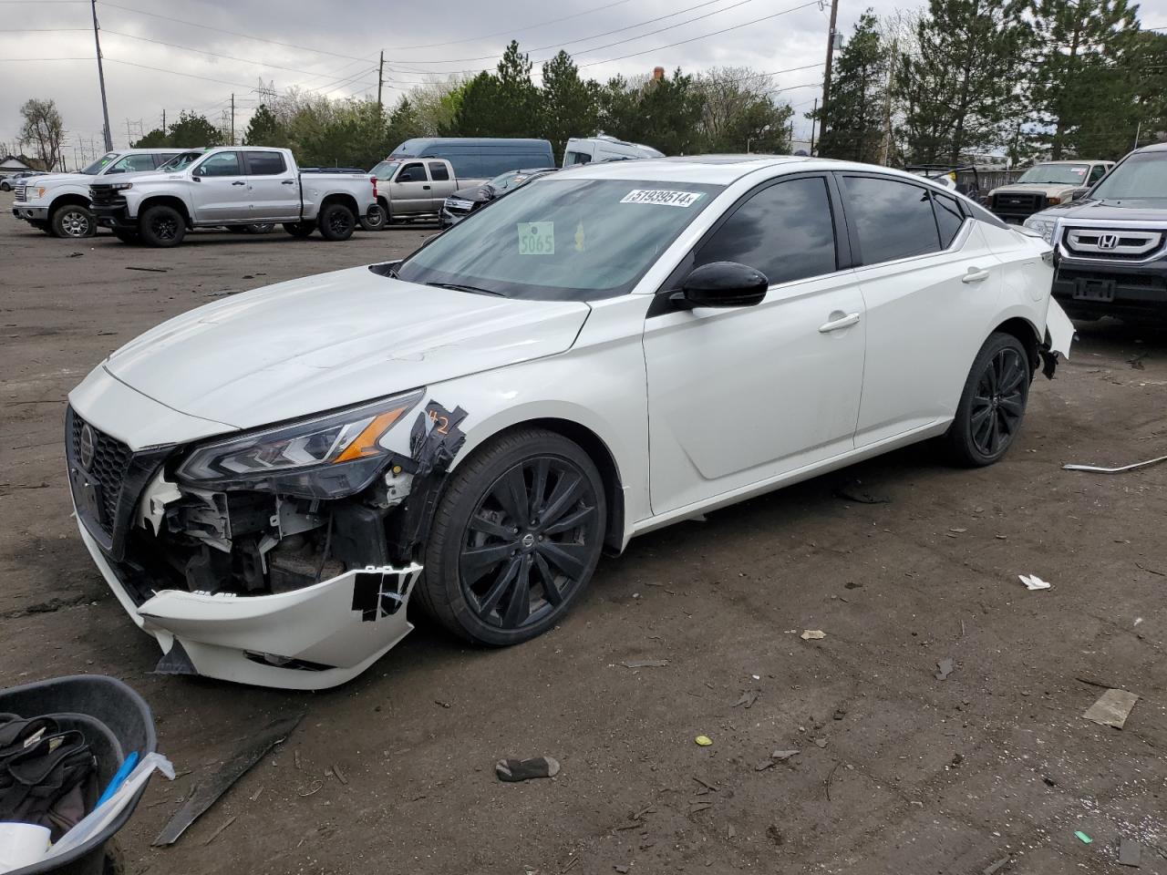 2022 Nissan Altima Sr vin: 1N4BL4CW6NN360462