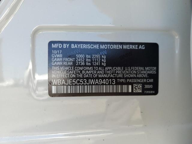 2018 BMW 540 I - WBAJE5C53JWA94013