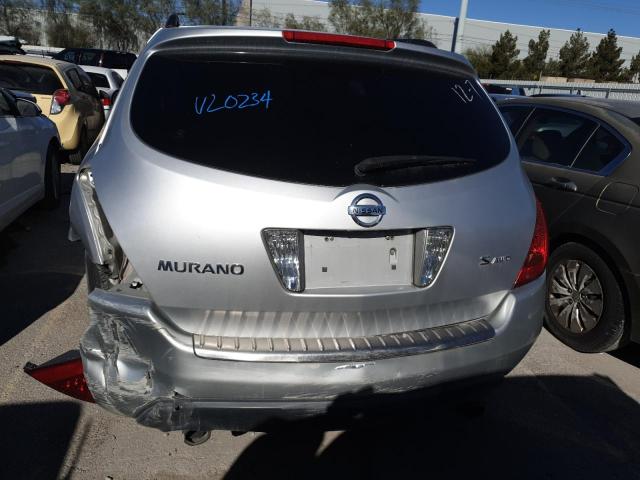 2007 Nissan Murano Sl VIN: JN8AZ08W97W616486 Lot: 73654213