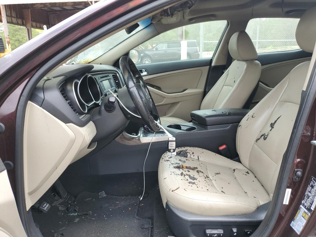 5XXGN4A78EG350291 2014 Kia Optima Ex