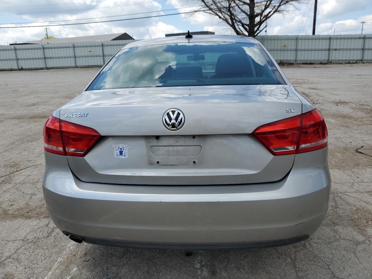 1VWBP7A39CC104105 2012 Volkswagen Passat Se