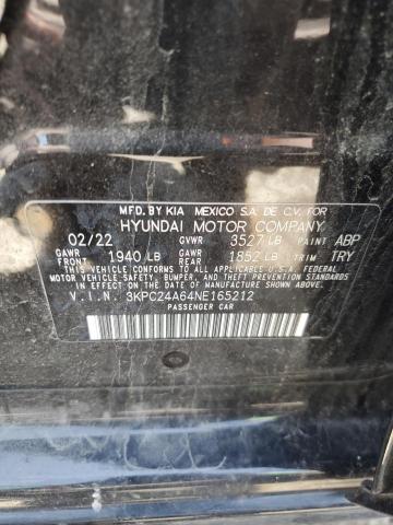 2022 HYUNDAI ACCENT SE - 3KPC24A64NE165212