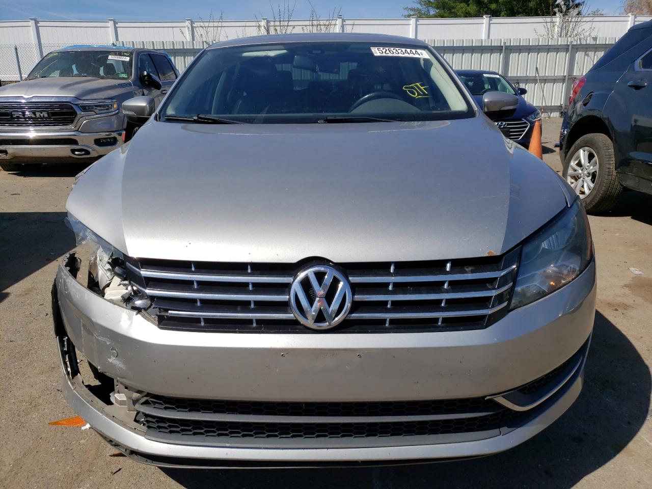 2014 Volkswagen Passat Se vin: 1VWBN7A30EC005925