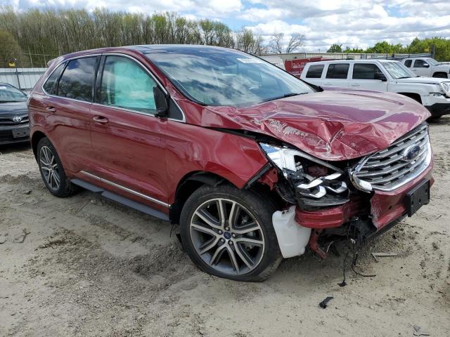 2019 Ford Edge Titanium VIN: 2FMPK3K98KBC25396 Lot: 49884334