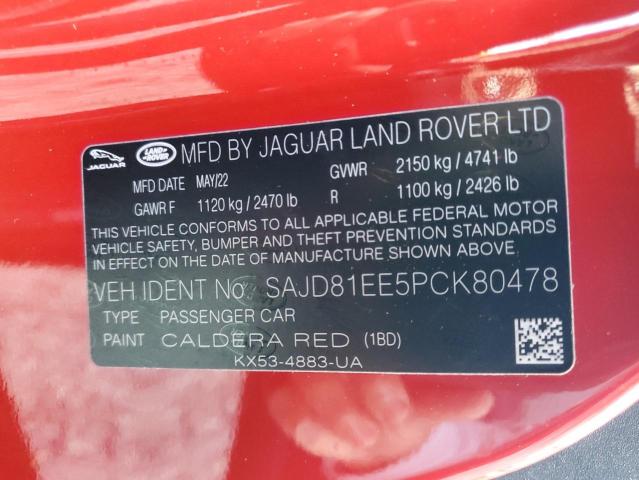 2023 JAGUAR F-TYPE R D - SAJD81EE5PCK80478