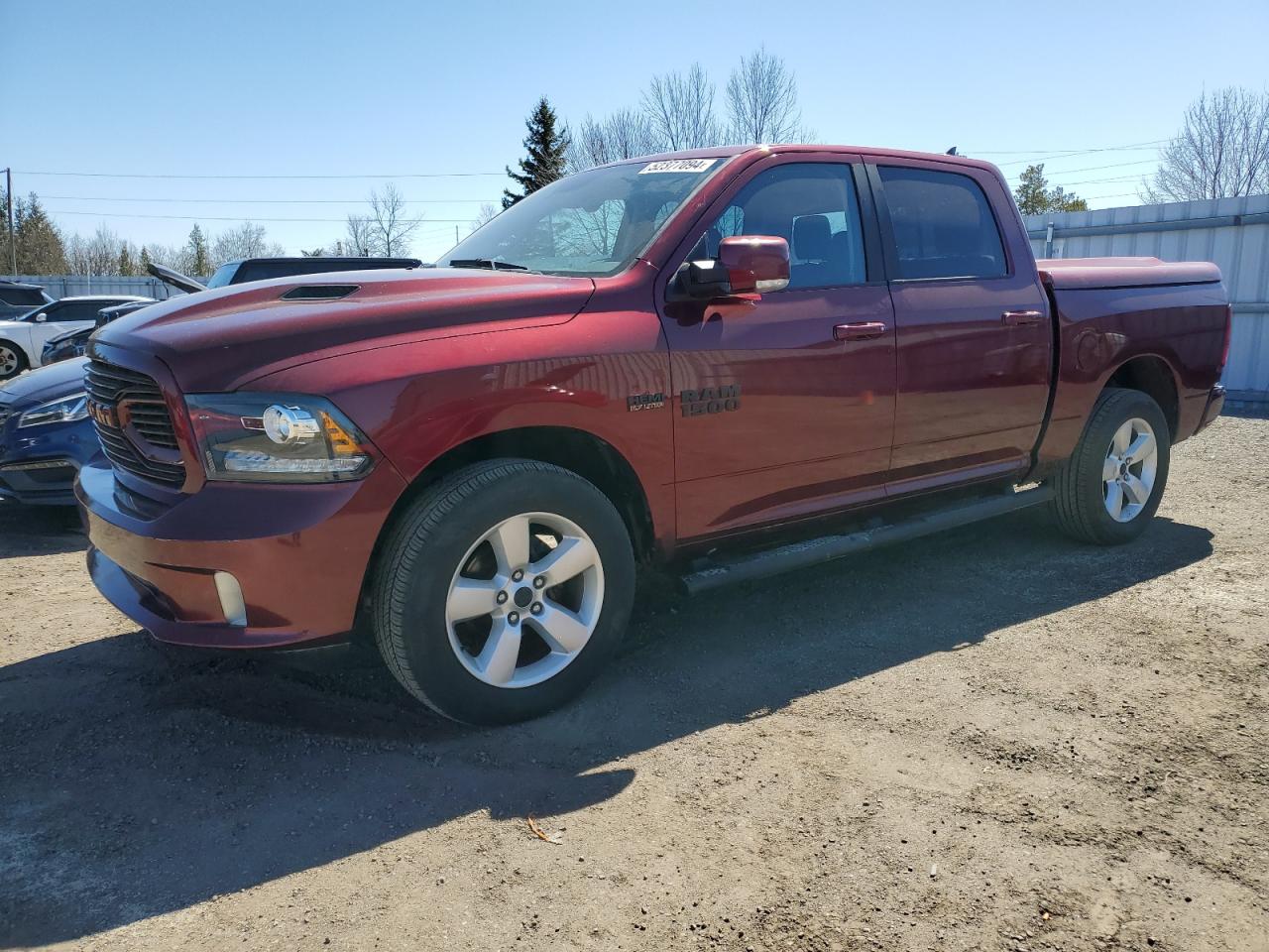 1C6RR7MT1JS122955 2018 Ram 1500 Sport