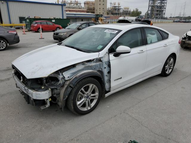 Lot #2475766282 2018 FORD FUSION SE salvage car