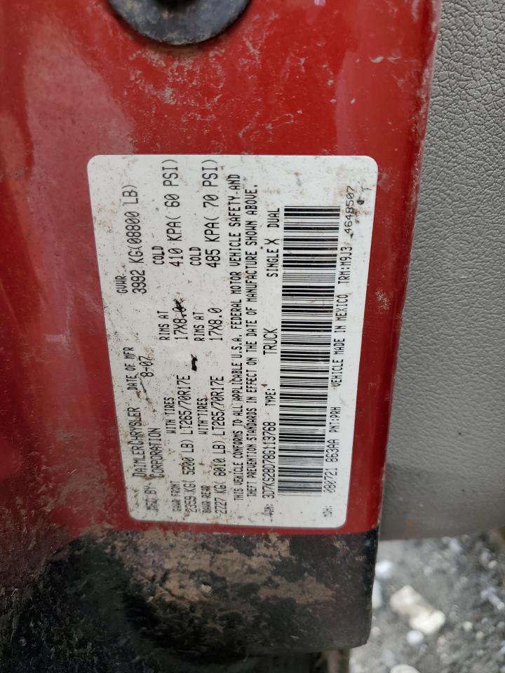 3D7KS28D78G113768 2008 Dodge Ram 2500 St