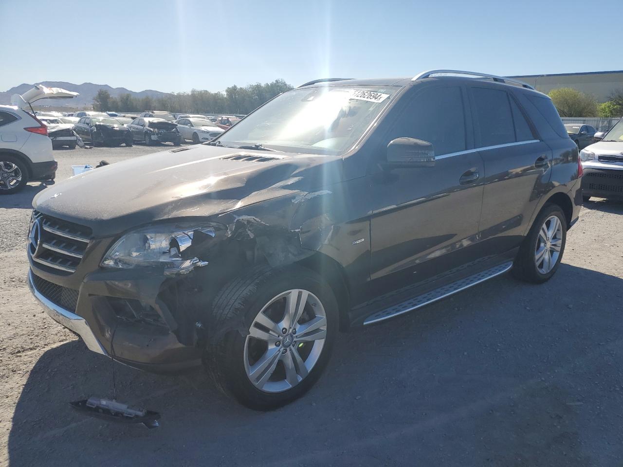 4JGDA5HB3CA017029 2012 Mercedes-Benz Ml 350 4Matic