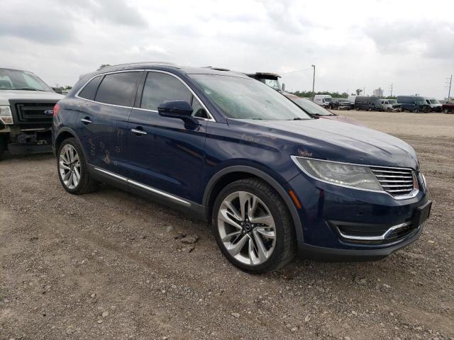  LINCOLN MKX 2018 Синий