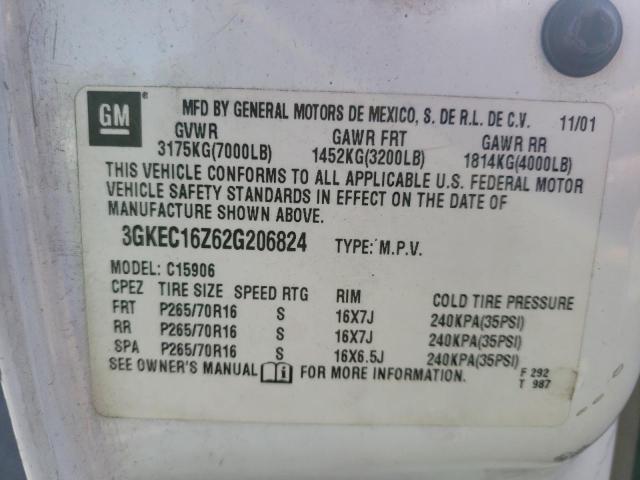 Lot #2473581377 2002 GMC YUKON XL C salvage car
