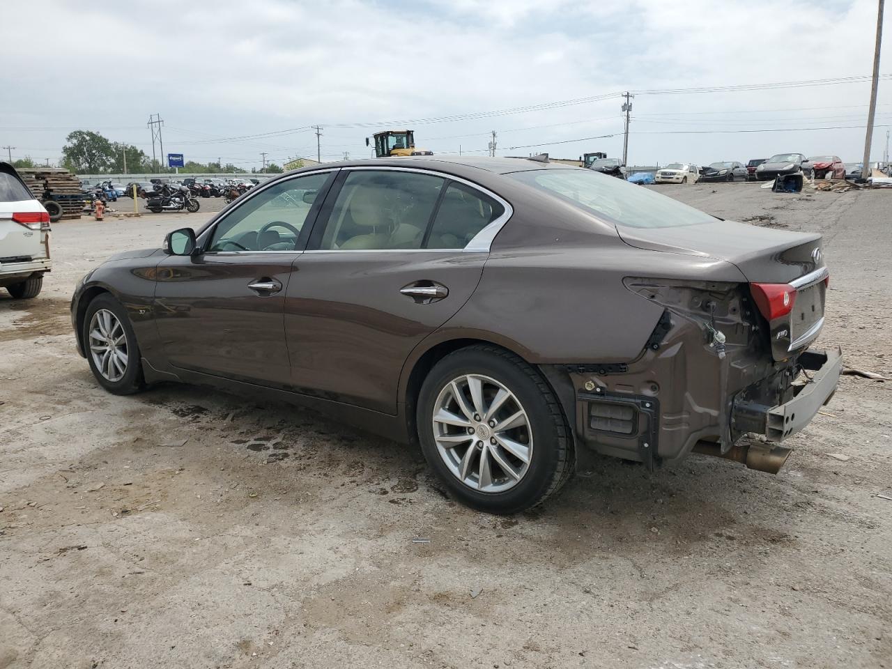 JN1BV7AR6EM697015 2014 Infiniti Q50 Base