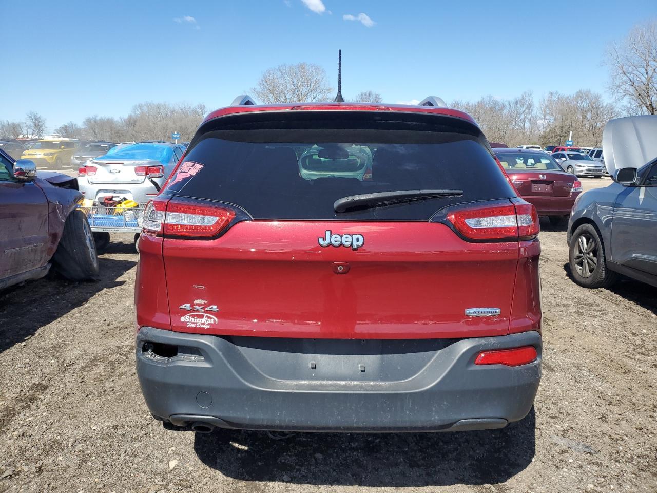 2017 Jeep Cherokee Latitude vin: 1C4PJMCB7HW622264