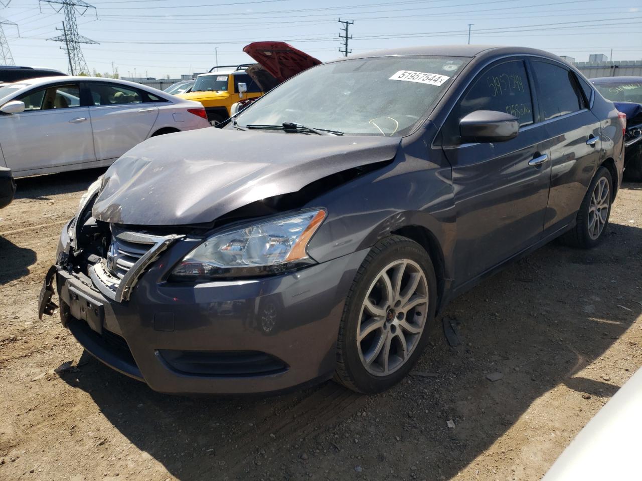 3N1AB7AP1EY235316 2014 Nissan Sentra S