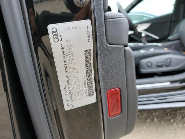 2018 AUDI A4 PRESTIG WAUFNAF42JA069194