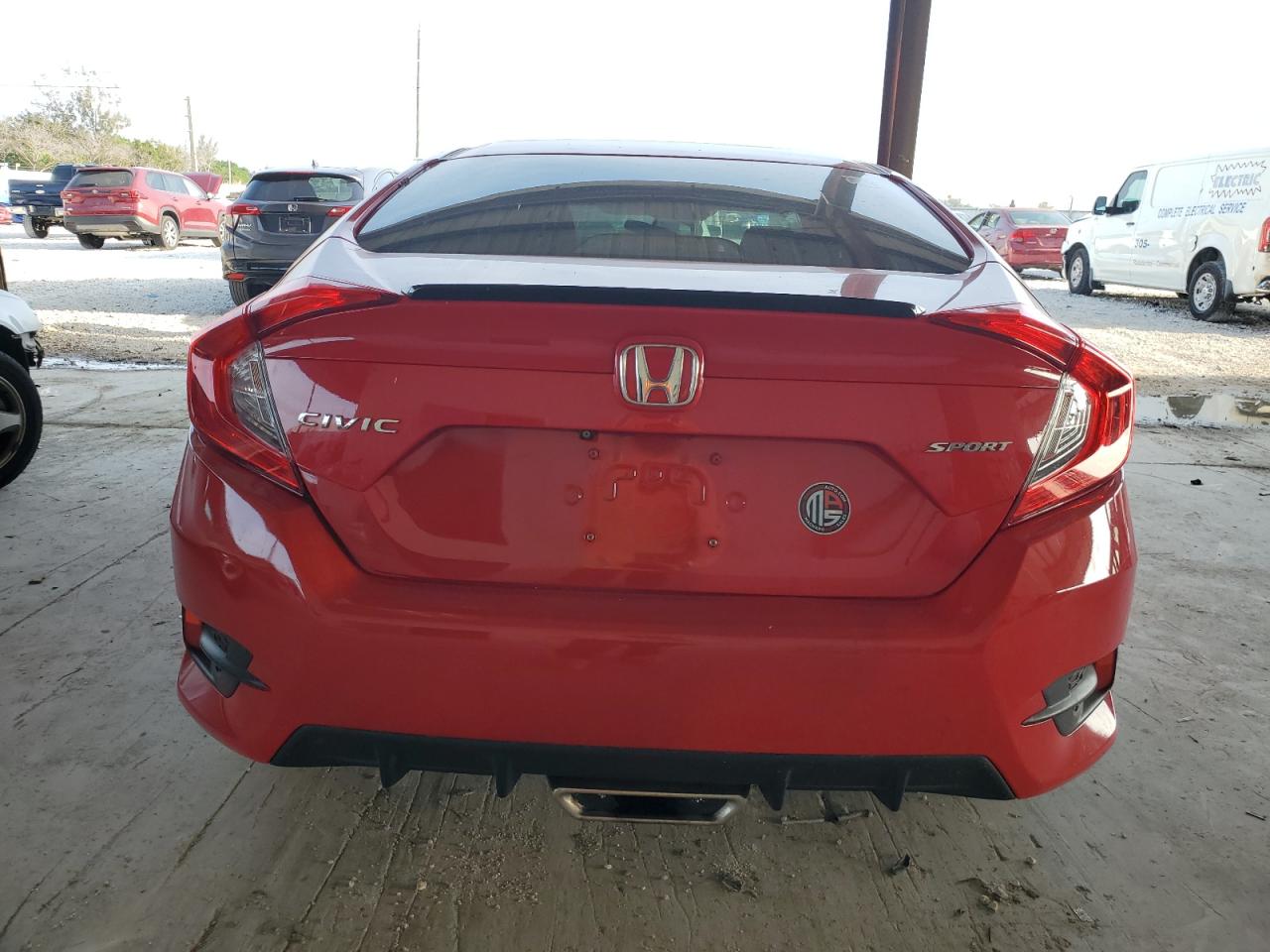 2HGFC2F80KH542466 2019 Honda Civic Sport