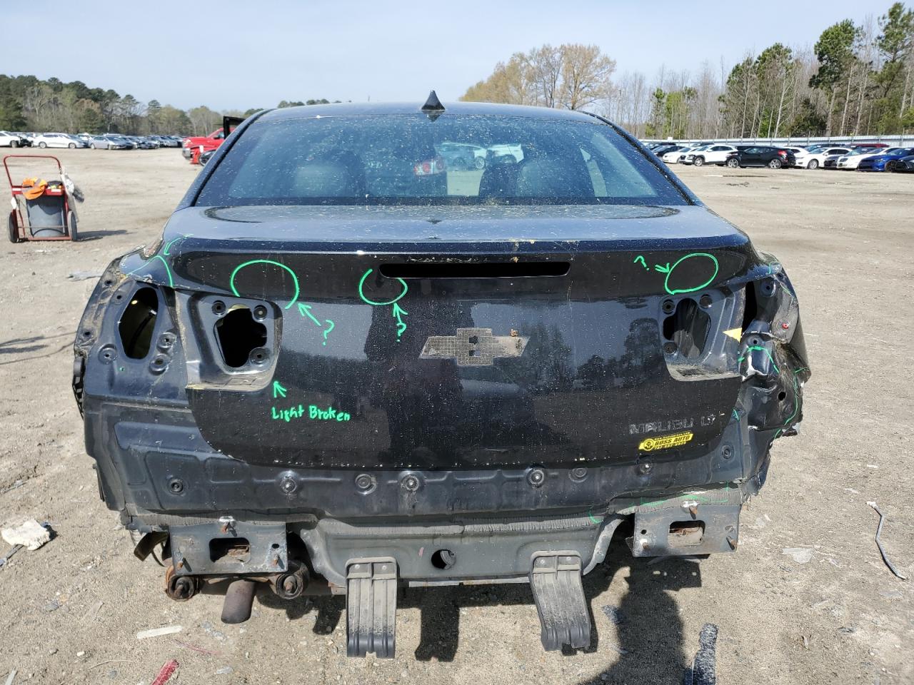 1G11C5SL8EF108492 2014 Chevrolet Malibu 1Lt