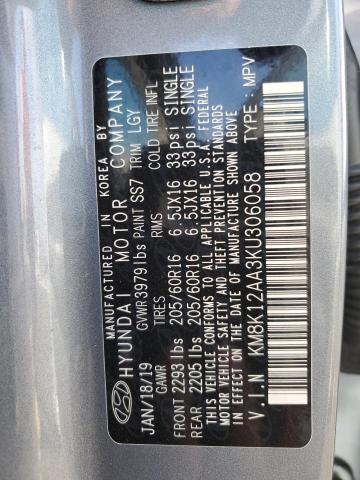 km8k12aa3ku306058 - 2019 Hyundai kona se - #49501744