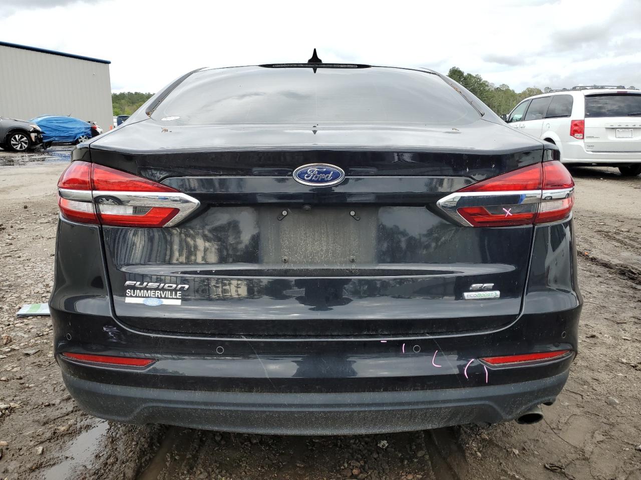 2019 Ford Fusion Se vin: 3FA6P0HD1KR267069