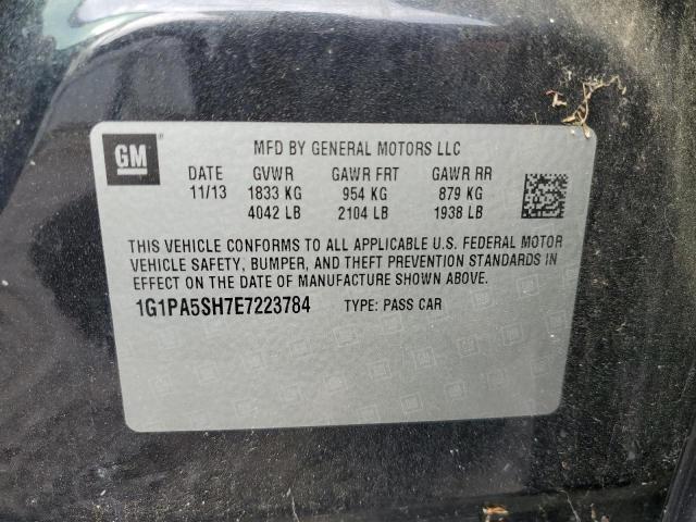 2014 Chevrolet Cruze Ls VIN: 1G1PA5SH7E7223784 Lot: 50986344