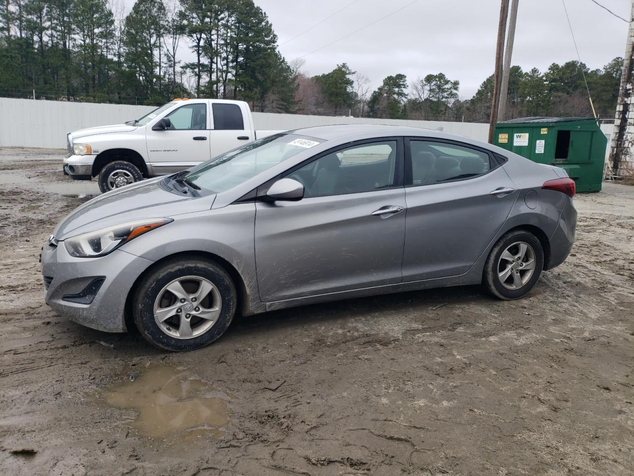 KMHDH4AE2EU182145 2014 Hyundai Elantra Se
