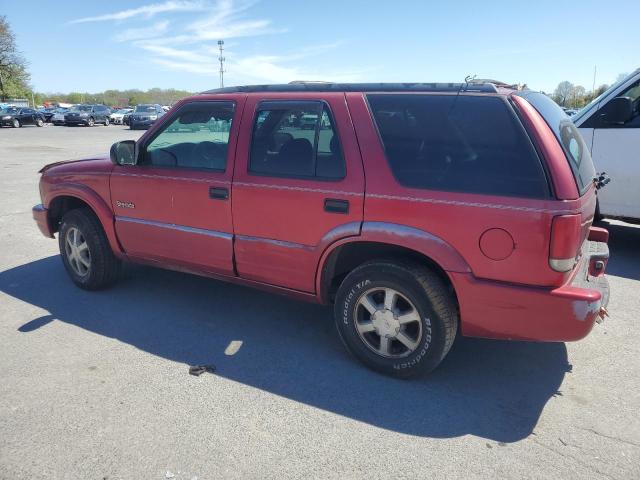 OLDSMOBILE BRAVADA 2001 red 4dr spor gas 1GHDT13W012174620 photo #3