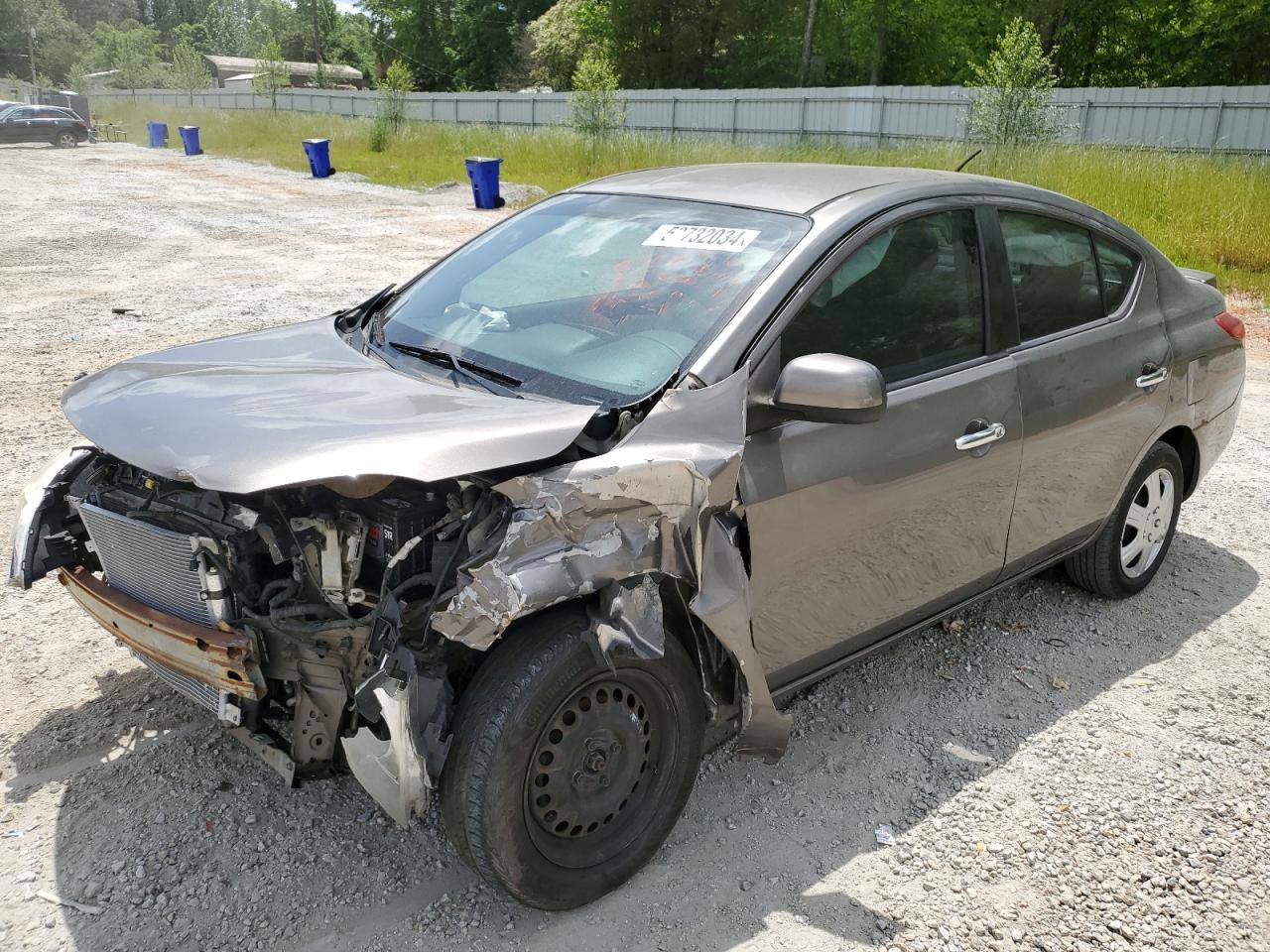 2013 Nissan Versa S vin: 3N1CN7AP8DL828960