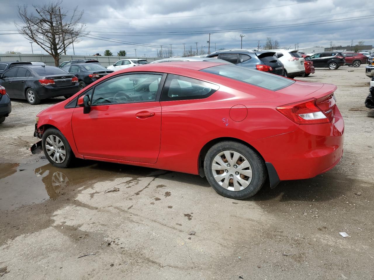 2012 Honda Civic Lx vin: 2HGFG3B55CH557231