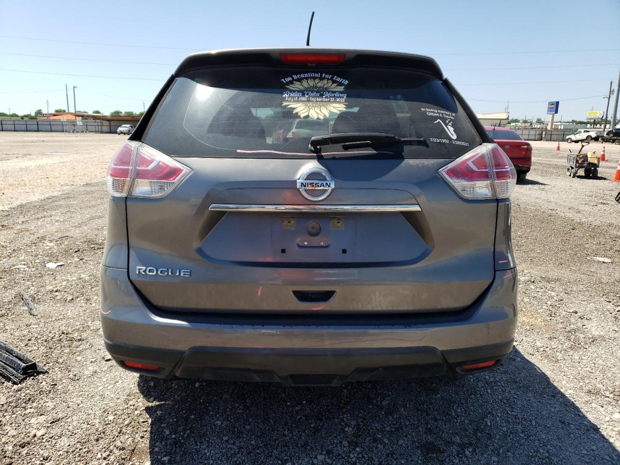 KNMAT2MTXFP521724 2015 Nissan Rogue S