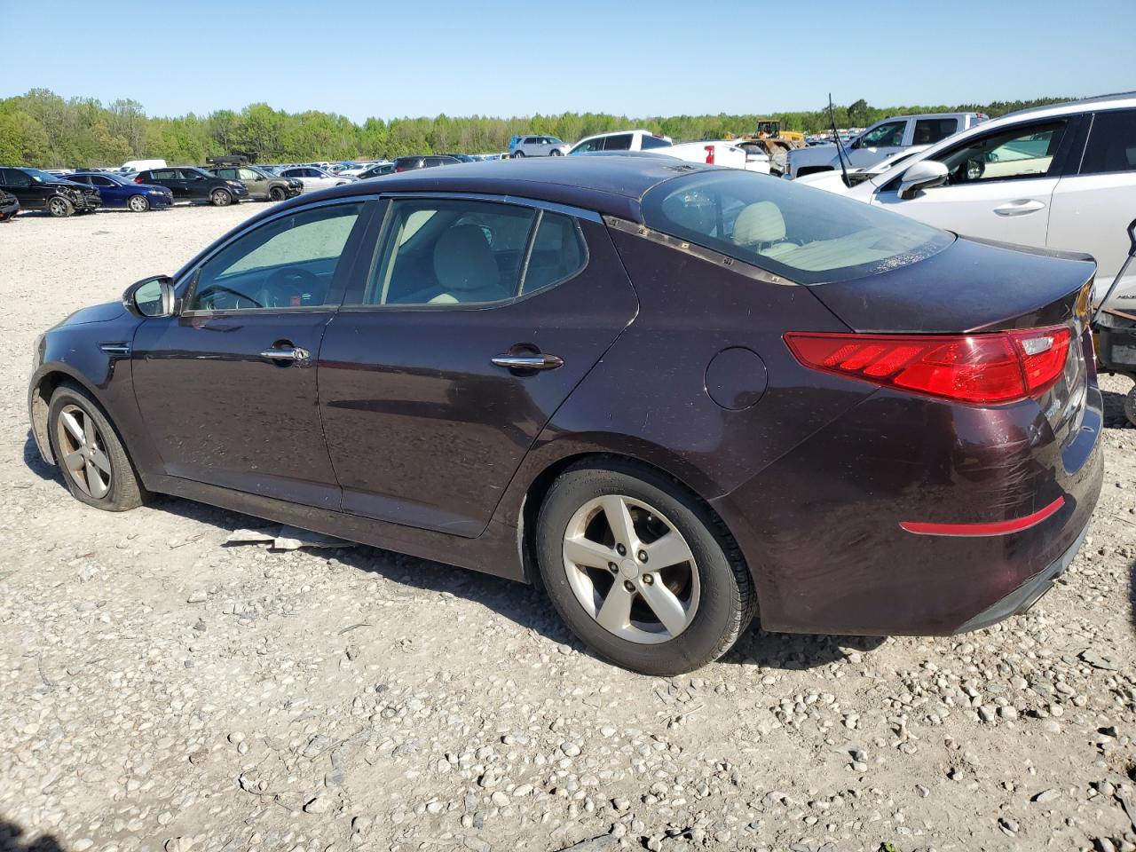 2014 Kia Optima Lx vin: 5XXGM4A75EG323049