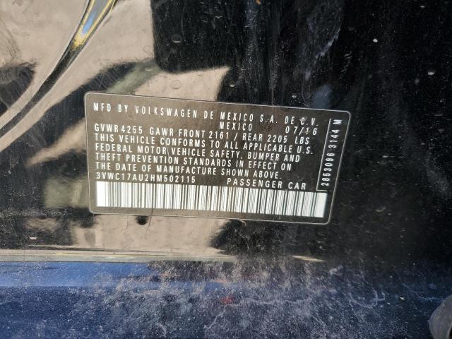 2017 VOLKSWAGEN GOLF SPORT - 3VWC17AU2HM502115