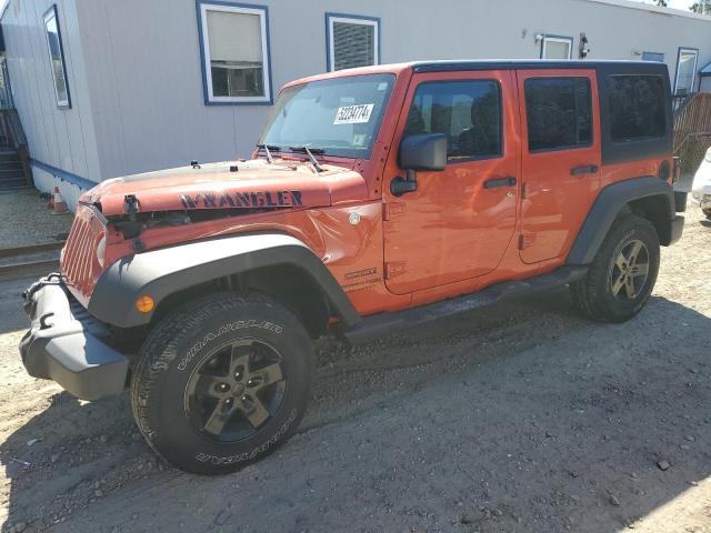 Lot #2503369474 2014 JEEP WRANGLER U salvage car