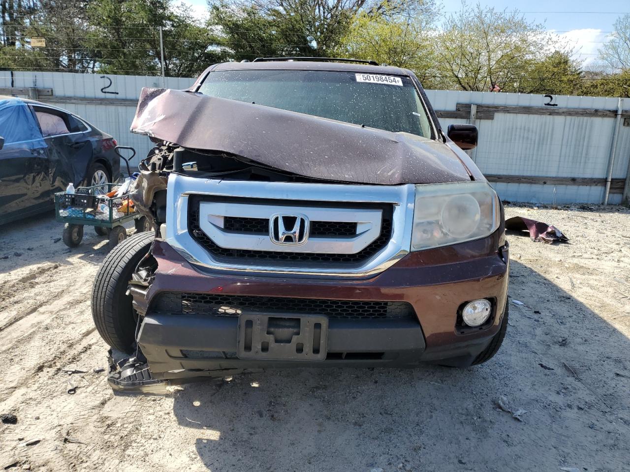 5FNYF4H89AB033505 2010 Honda Pilot Touring