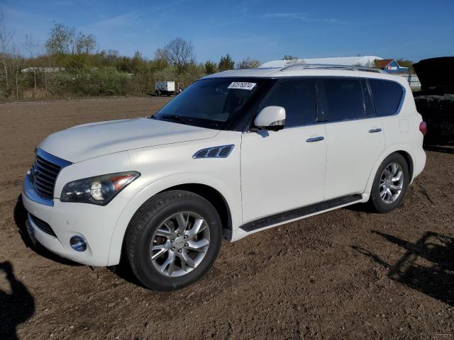 Lot #2569581713 2013 INFINITI QX56 salvage car