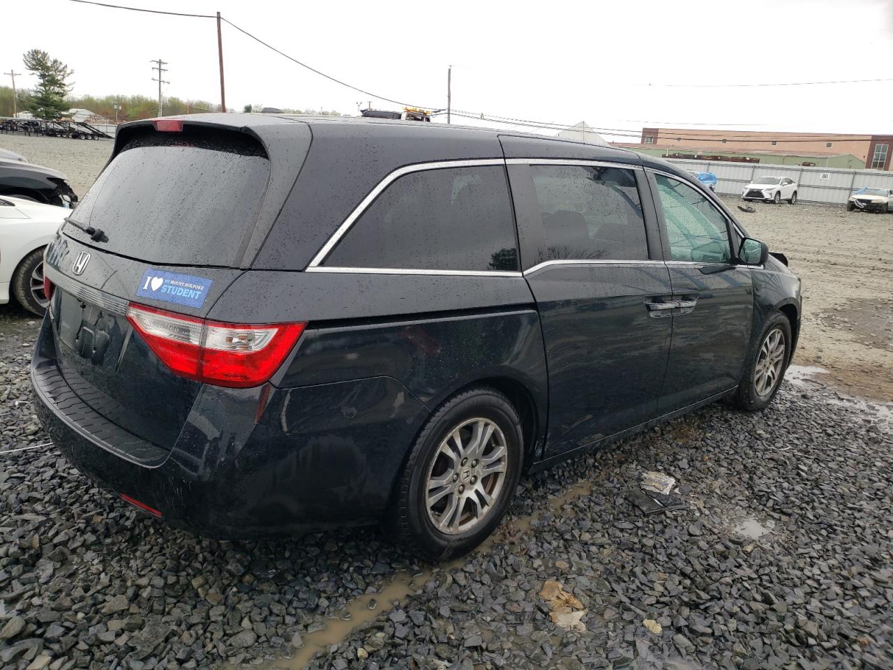 5FNRL5H69CB076312 2012 Honda Odyssey Exl