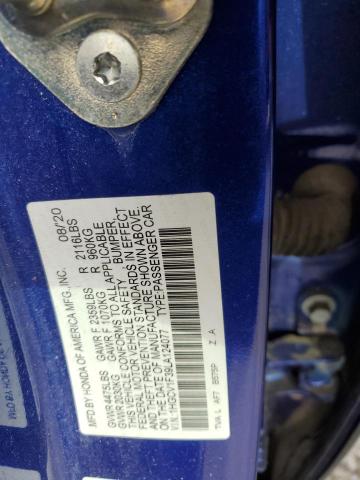 2020 HONDA ACCORD SPO - 1HGCV1F39LA124077