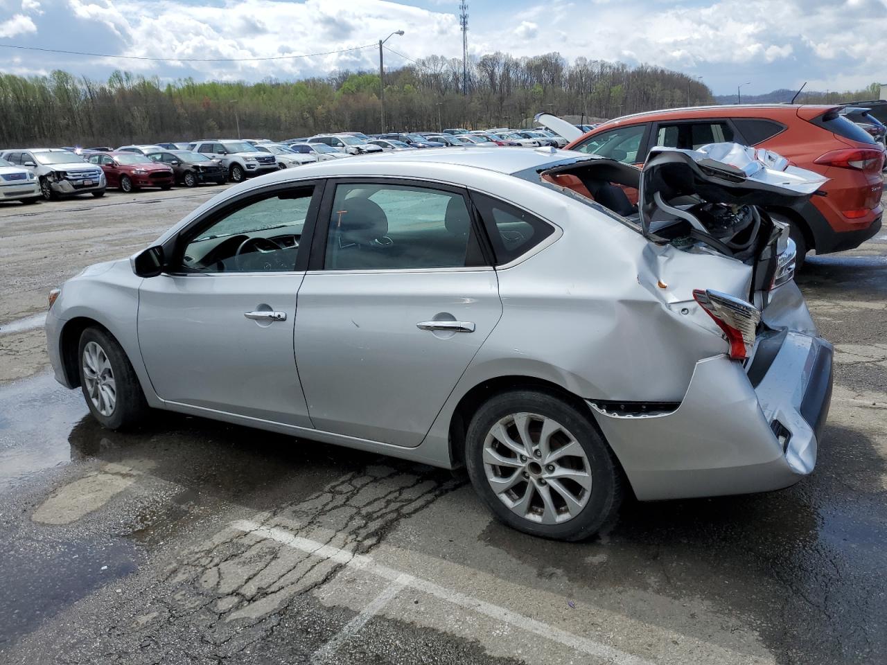 Lot #2459662143 2019 NISSAN SENTRA S