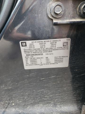 2013 Chevrolet Equinox Lt VIN: 2GNFLEEK2D6200729 Lot: 50964954