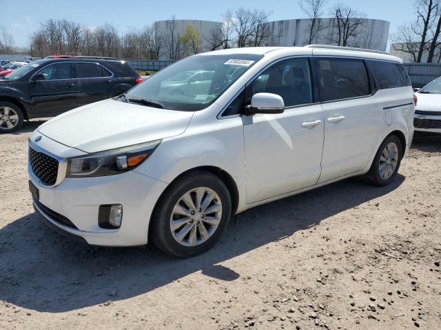 Lot #2509853756 2015 KIA SEDONA EX salvage car