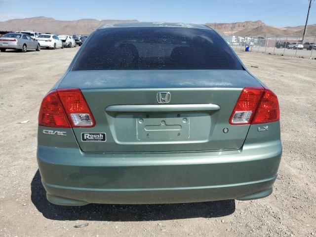 2004 Honda Civic Lx VIN: 2HGES16604H639600 Lot: 62661353