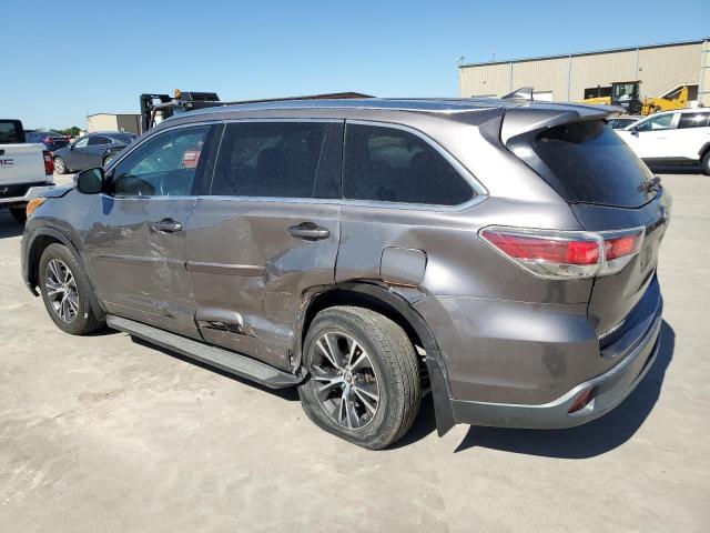 2016 Toyota Highlander Xle VIN: 5TDJKRFH2GS299448 Lot: 49558124