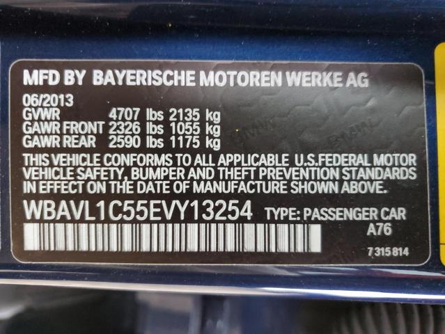 Кросовери BMW X1 2014 Синій