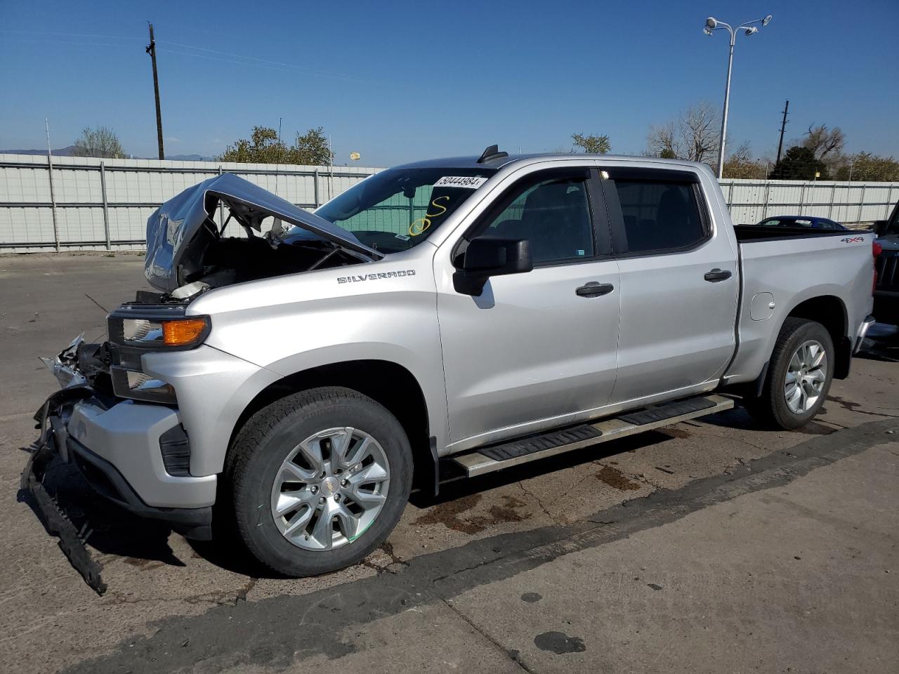 2022 Chevrolet Silverado Ltd K1500 Custom vin: 3GCPYBEK2NG181683